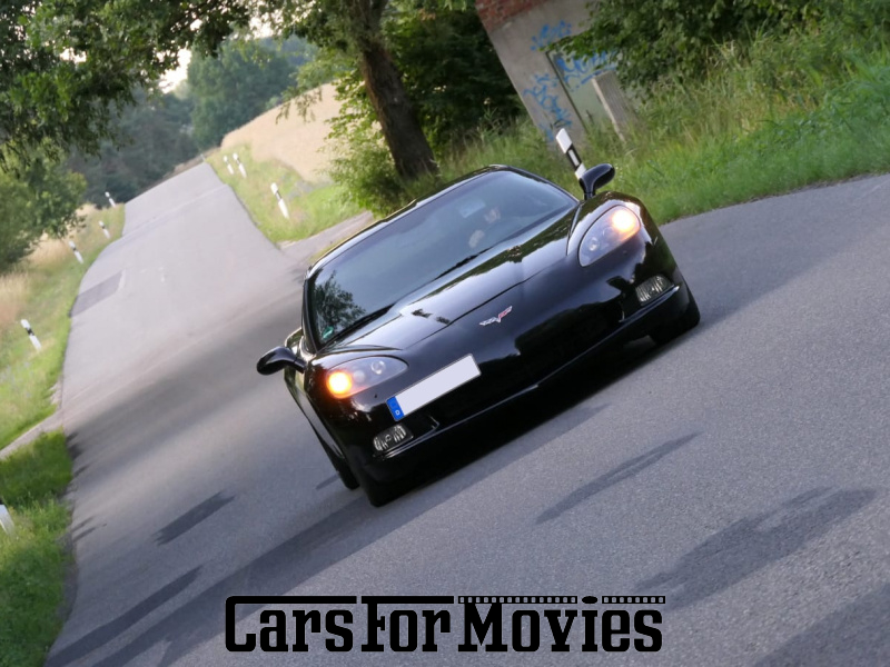 CarsForMovies | Chevrolet  Corvette C6 2006 USA Schwarz Schwarz Zivilfahrzeug Coupe Mecklenburg-Vorpommern 5556 Targa sportwagen