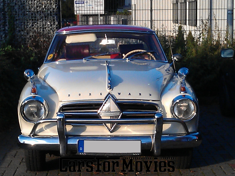 CarsForMovies | Borgward Isabella  1958 Deutschland Sonstige Sonstige Zivilfahrzeug Coupe Nordrhein-Westfalen 5583 Oldtimer Schiebedach elfenbein beige patina weiß