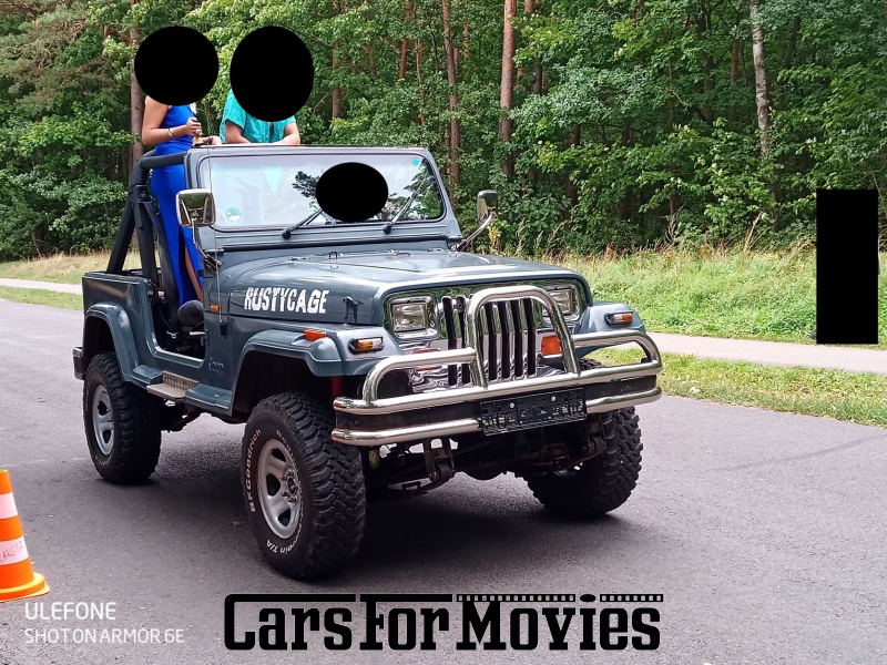 CarsForMovies | Jeep Wrangler  YJ 1991 USA Grau Grau Zivilfahrzeug Geländewagen Brandenburg 5603 Oldtimer 