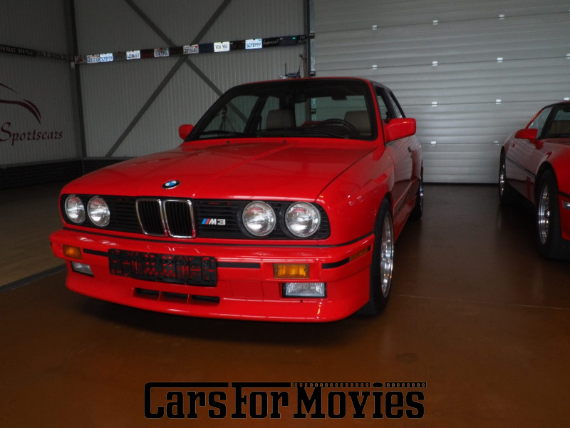 CarsForMovies | BMW M3 evo Original  1989 Deutschland Rot Beige Zivilfahrzeug Limousine Niedersachsen 5718 Oldtimer Tuning