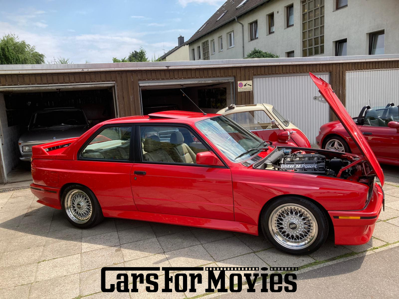 CarsForMovies | BMW M3 evo Original  1989 Deutschland Rot Beige Zivilfahrzeug Limousine Niedersachsen 5718 Oldtimer Tuning