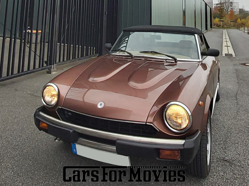 CarsForMovies | Fiat 124 Spider 1983 Italien Braun Beige Zivilfahrzeug Cabrio Niedersachsen 5713 Oldtimer