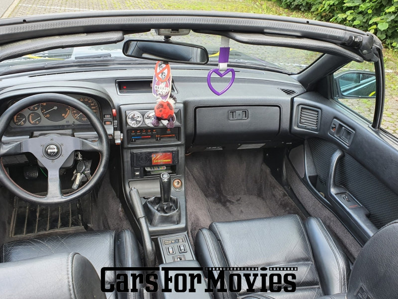 CarsForMovies | Mazda RX-7 Turbo II  1990 Japan Grau Schwarz Zivilfahrzeug Cabrio Hessen 5755 Oldtimer Tuning