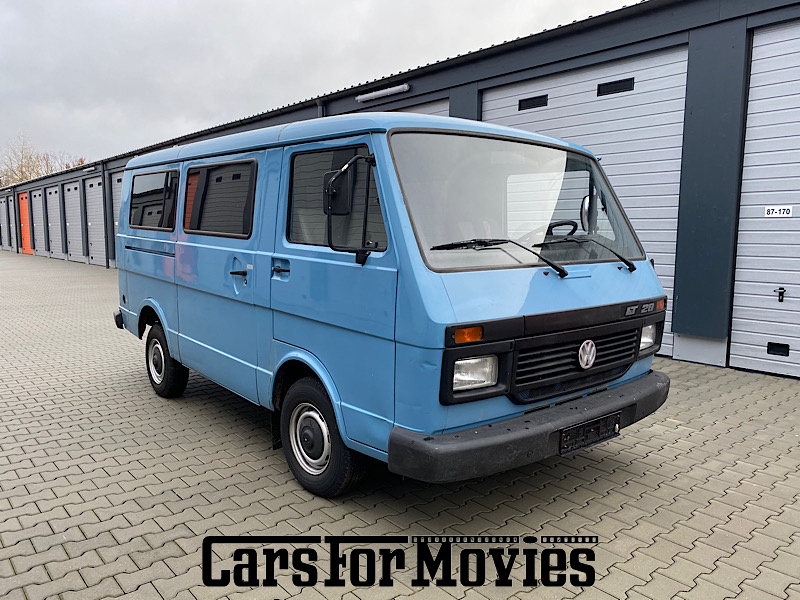 CarsForMovies | VW LT28 1987 Deutschland Blau Grau Zivilfahrzeug Bus Berlin 5766 Oldtimer Transporter Fensterbus 9 Sitzer Youngtimer