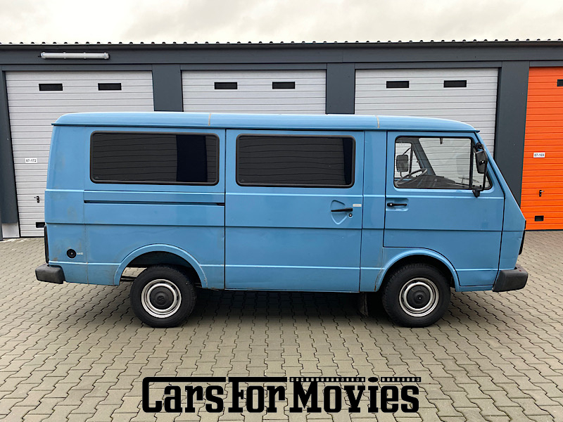 CarsForMovies | VW LT28 1987 Deutschland Blau Grau Zivilfahrzeug Bus Berlin 5766 Oldtimer Transporter Fensterbus 9 Sitzer Youngtimer