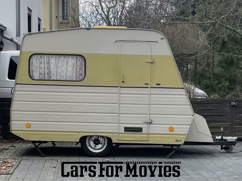 CarsForMovies | VEB Gaskombinat Schwarze Pumpe Lausitz 310  1987 DDR Beige Weiß Nutzfahrzeug Wohnwagen Brandenburg 5798 Oldtimer DDR Ostblock Camping 