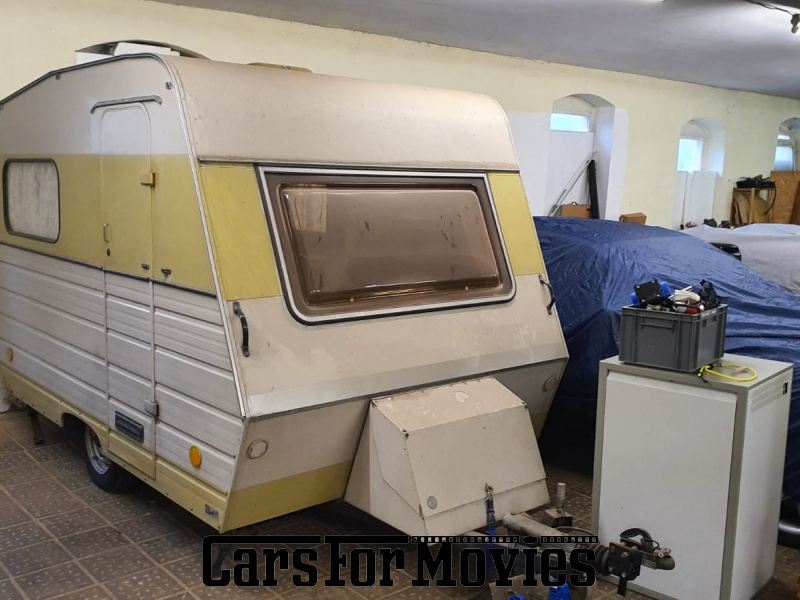 CarsForMovies | VEB Gaskombinat Schwarze Pumpe Lausitz 310  1987 DDR Beige Weiß Nutzfahrzeug Wohnwagen Brandenburg 5798 Oldtimer DDR Ostblock Camping 