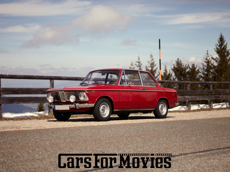 CarsForMovies | BMW 1600-2 Alpina 1968 Deutschland Rot Schwarz Zivilfahrzeug Limousine Bayern 5846 Oldtimer