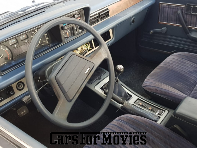 CarsForMovies | Mazda 929 1979 Japan Blau Blau Zivilfahrzeug Kombi Bayern 5865 Oldtimer Anhängerkupplung Alufelgen Holzlenkrad