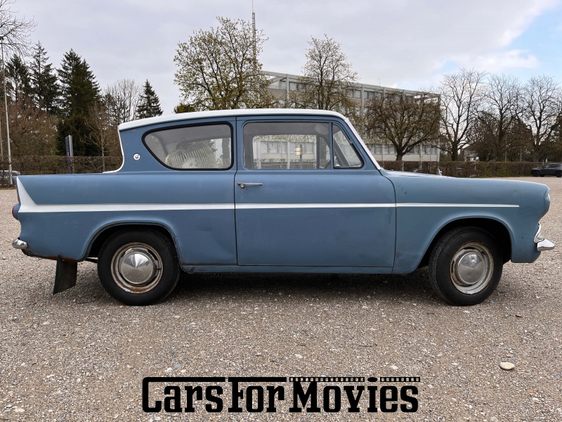 CarsForMovies | Ford Anglia 105E (Harry Potter Spezialausführung) 1963 USA Blau Blau Zivilfahrzeug Coupe Bayern 5988 Oldtimer Filmauto Harry Potter Filmauto