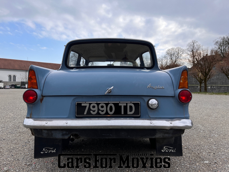 CarsForMovies | Ford Anglia 105E (Harry Potter Spezialausführung) 1963 USA Blau Blau Zivilfahrzeug Coupe Bayern 5988 Oldtimer Filmauto Harry Potter Filmauto