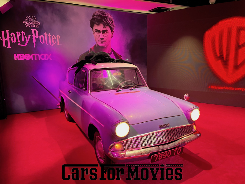 CarsForMovies | Ford Anglia 105E (Harry Potter Spezialausführung) 1963 USA Blau Blau Zivilfahrzeug Coupe Bayern 5988 Oldtimer Filmauto Harry Potter Filmauto