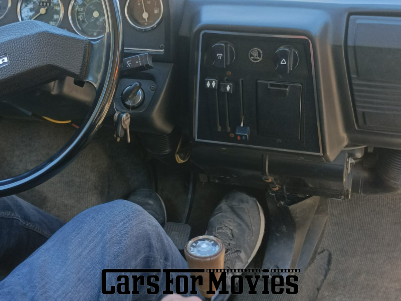 CarsForMovies | Skoda 105 L 1978 Tschechien Orange Schwarz Zivilfahrzeug DDR Fahrzeug allgemein Sachsen 6090 Oldtimer Anhängerkupplung 