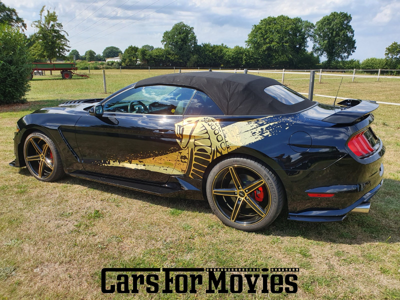 CarsForMovies | Ford Mustang Shelby GT 500 Look  2020 USA Schwarz Schwarz Zivilfahrzeug Cabrio Schleswig-Holstein 6096 Tuning Schiebedach Replika Umbau