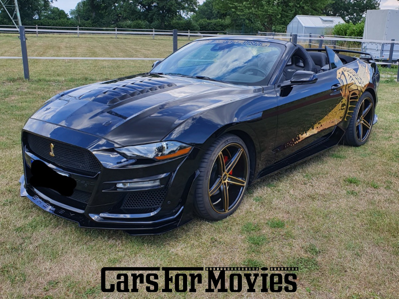 CarsForMovies | Ford Mustang Shelby GT 500 Look  2020 USA Schwarz Schwarz Zivilfahrzeug Cabrio Schleswig-Holstein 6096 Tuning Schiebedach Replika Umbau