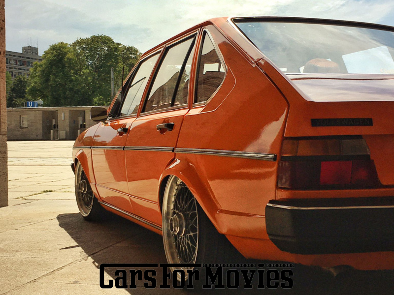 CarsForMovies | VW Passat 32A  1977 Deutschland Orange Braun Zivilfahrzeug Promotionfahrzeug Bayern 6120 Lowrider Showcar Tuning Hydraulik Luftfahrwerk 