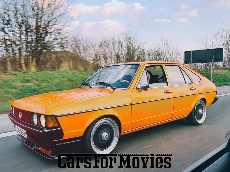 CarsForMovies | VW Passat 32A  1977 Deutschland Orange Braun Zivilfahrzeug Promotionfahrzeug Bayern 6120 Lowrider Showcar Tuning Hydraulik Luftfahrwerk 