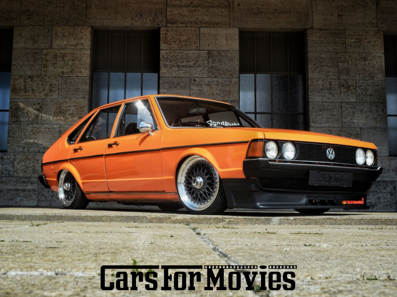 CarsForMovies | VW Passat 32A  1977 Deutschland Orange Braun Zivilfahrzeug Promotionfahrzeug Bayern 6120 Lowrider Showcar Tuning Hydraulik Luftfahrwerk 