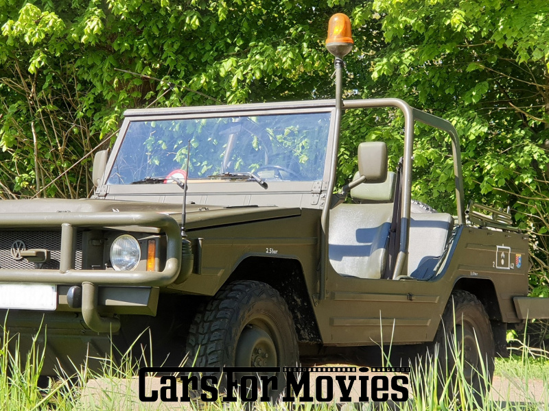 CarsForMovies | VW ILTIS 1988 Deutschland Grün Grün Militärfahrzeug Geländewagen Schleswig-Holstein 6169 Anhängekupplung cabrio bundeswehr ahk
