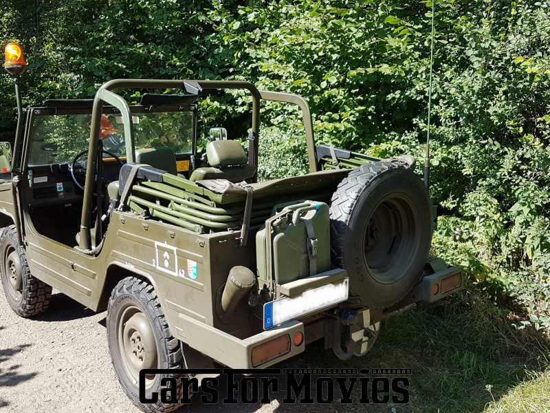 CarsForMovies | VW ILTIS 1988 Deutschland Grün Grün Militärfahrzeug Geländewagen Schleswig-Holstein 6169 Anhängekupplung cabrio bundeswehr ahk