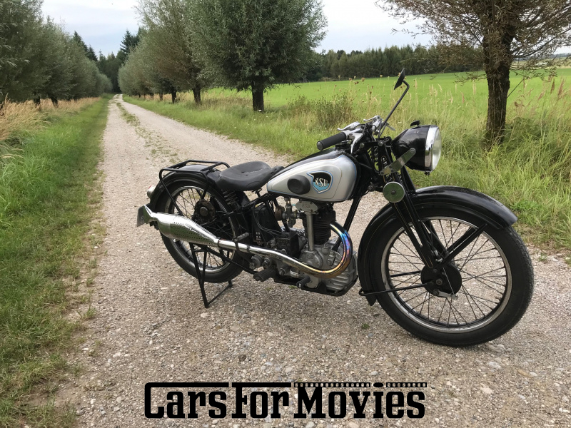 CarsForMovies | NSU 251 OSL 1936 Deutschland Schwarz Schwarz Zwei- und Dreirad Motorrad Bayern 6182 weltkrieg vorkrieg