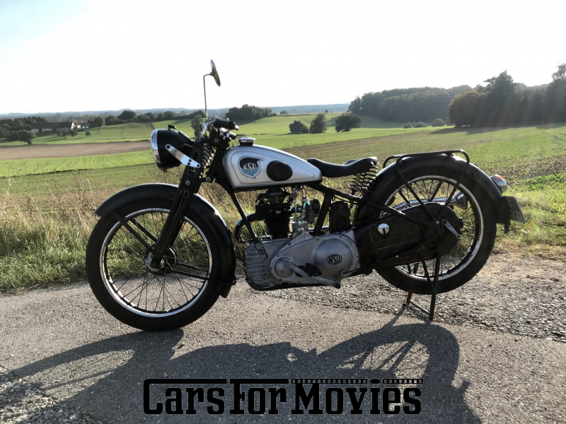 CarsForMovies | NSU 251 OSL 1936 Deutschland Schwarz Schwarz Zwei- und Dreirad Motorrad Bayern 6182 weltkrieg vorkrieg