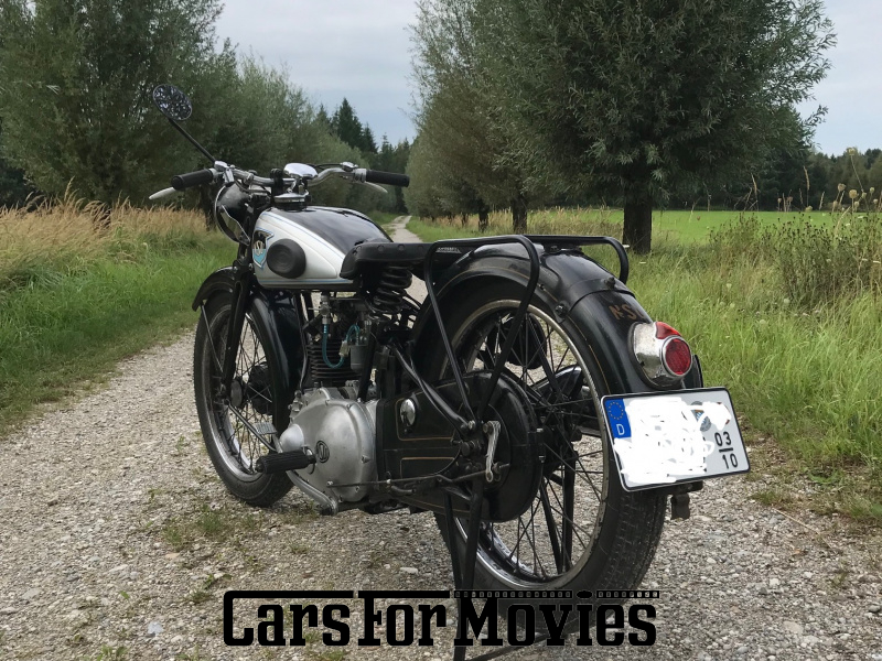 CarsForMovies | NSU 251 OSL 1936 Deutschland Schwarz Schwarz Zwei- und Dreirad Motorrad Bayern 6182 weltkrieg vorkrieg
