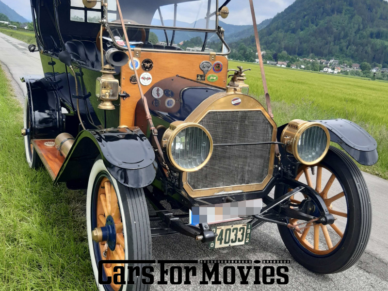 CarsForMovies | Willys-Overland Motors Model 69T 1912 USA Blau Schwarz Zivilfahrzeug Cabrio außerhalb von Deutschland 6198 Roaster Touring