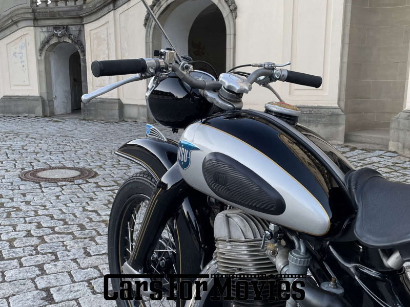 CarsForMovies | NSU Max 1954 Deutschland Schwarz Schwarz Zwei- und Dreirad Motorrad Baden-Württemberg 6195 ddr ostblock