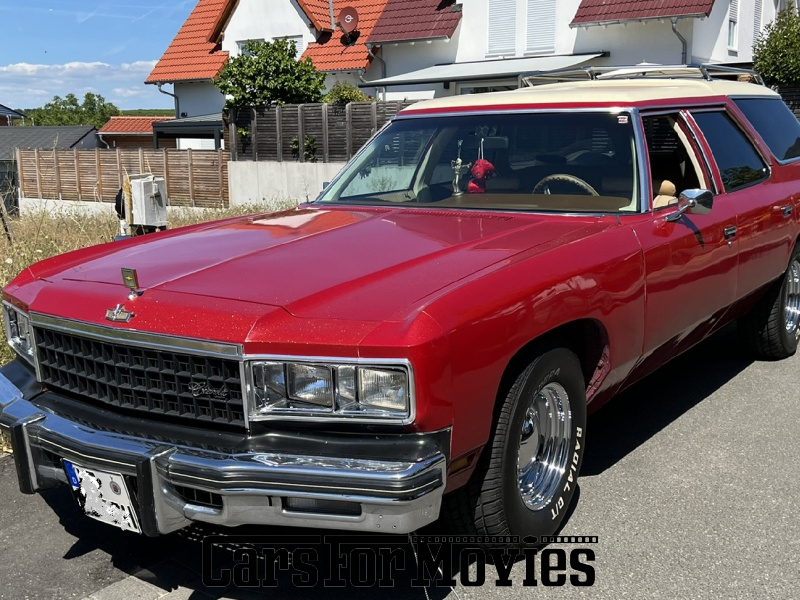CarsForMovies | Chevrolet  Caprice Estate 1975 USA Rot Beige Zivilfahrzeug Kombi Bayern 6259 