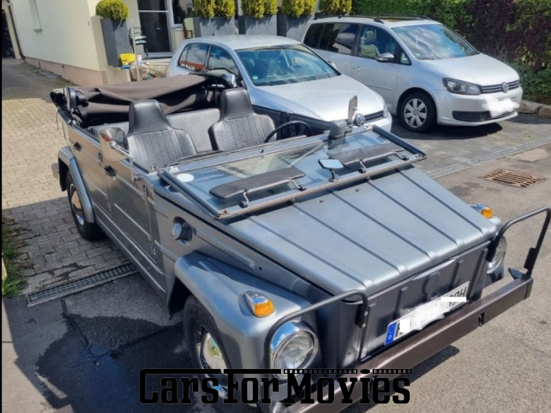 CarsForMovies | VW Kübel 181 1972 Deutschland Grau Schwarz Zivilfahrzeug Cabrio Berlin 6261 