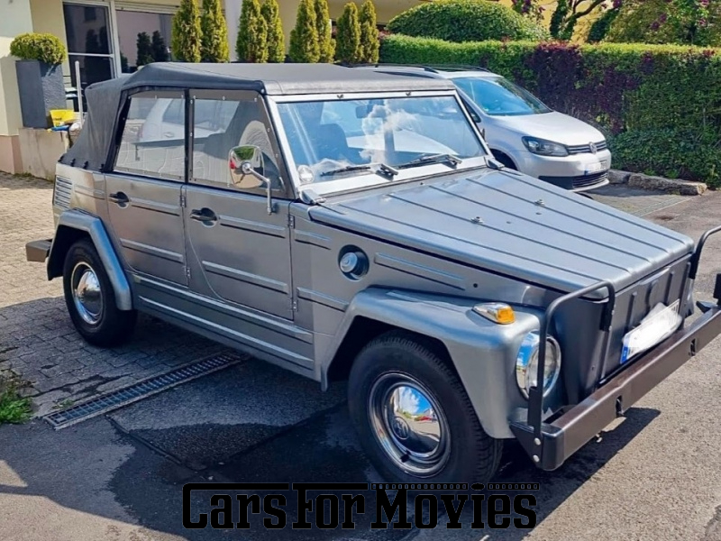 CarsForMovies | VW Kübel 181 1972 Deutschland Grau Schwarz Zivilfahrzeug Cabrio Berlin 6261 