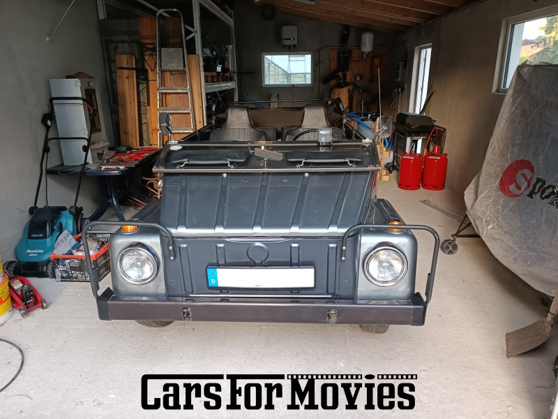 CarsForMovies | VW Kübel 181 1972 Deutschland Grau Schwarz Zivilfahrzeug Cabrio Berlin 6261 
