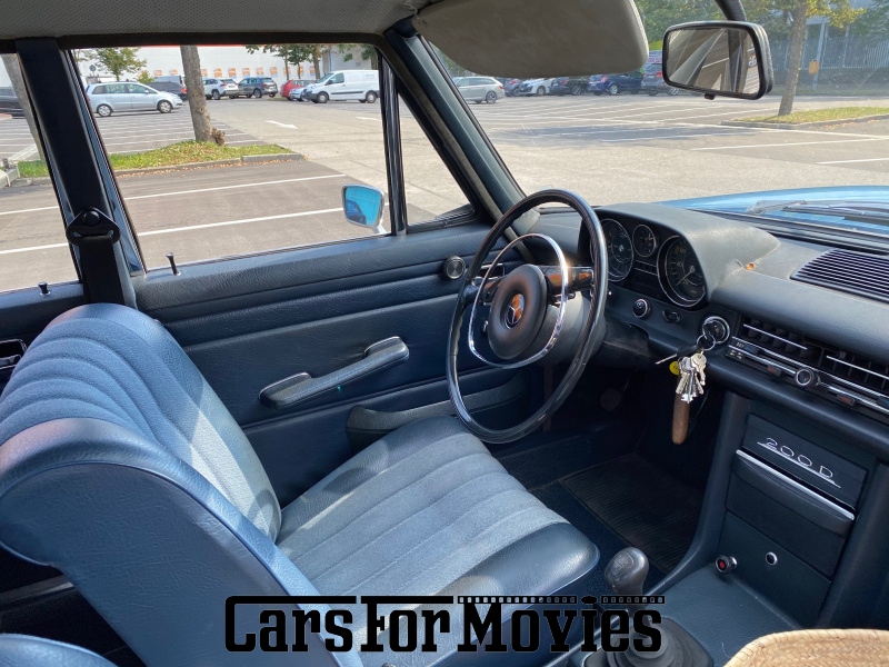 CarsForMovies | Mercedes Benz 200 D 1972 Deutschland Blau Blau Zivilfahrzeug Limousine Bayern 6262 