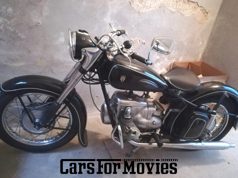 CarsForMovies | IFA IFA MZ BK 350 1958 DDR Schwarz Schwarz Zivilfahrzeug Motorrad Baden-Württemberg 6321 ostblock ddr
