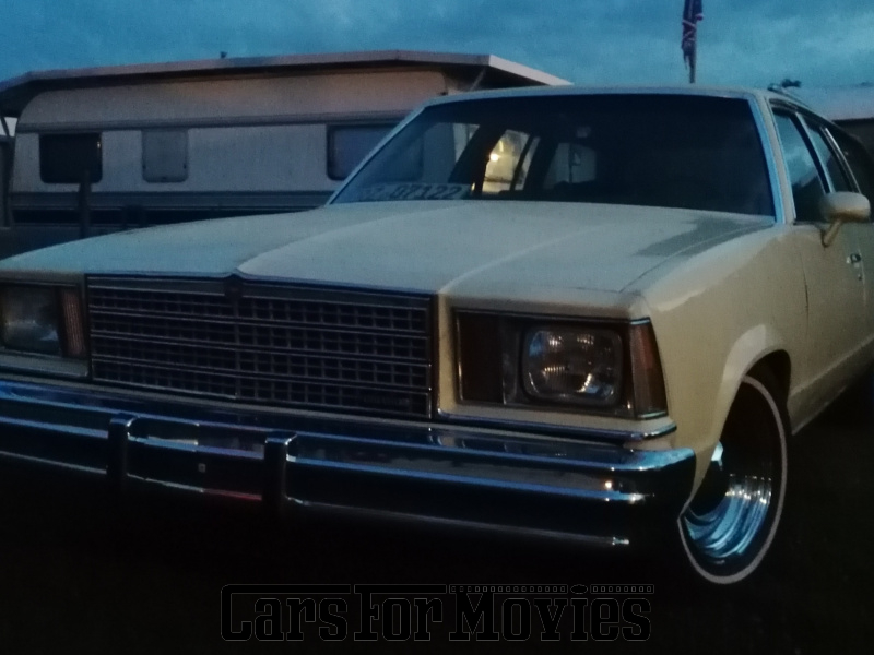CarsForMovies | Chevrolet  Malibu 1979 USA Gelb Beige Zivilfahrzeug Kombi Niedersachsen 6324 Weißwandrieifen