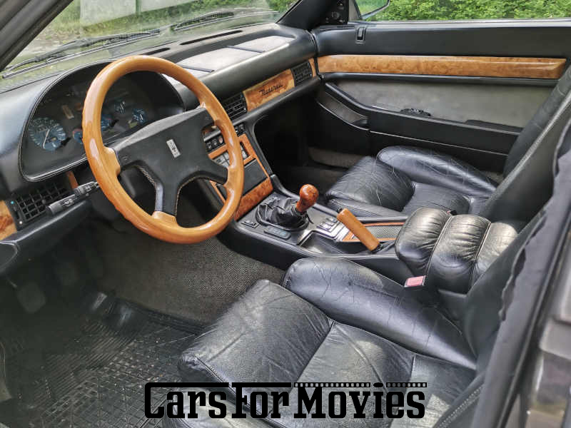 CarsForMovies | Maserati 424 (Biturbo) 1991 Italien Schwarz Schwarz Zivilfahrzeug Sportwagen Brandenburg 6348 