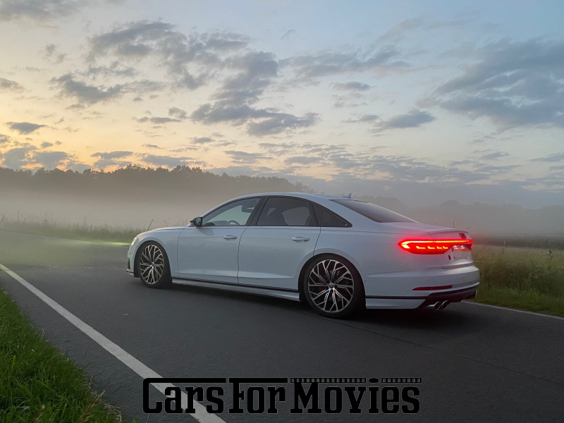 CarsForMovies | Audi S8 2020 Deutschland Weiß Schwarz Zivilfahrzeug Limousine Sachsen 6371 