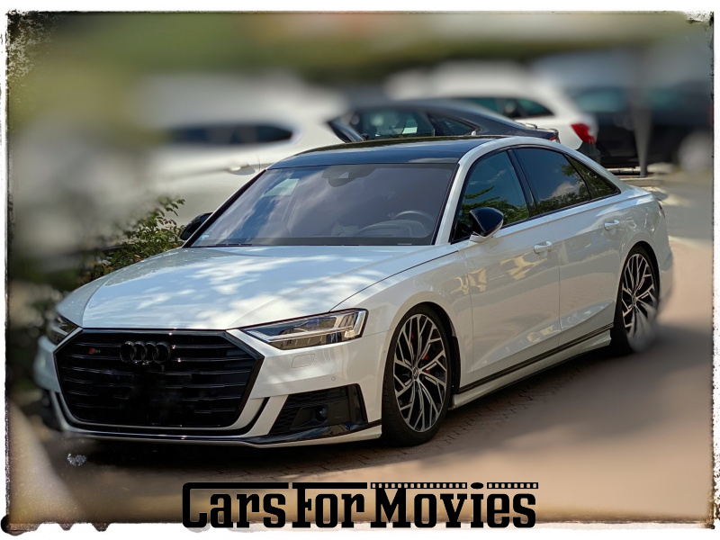 CarsForMovies | Audi S8 2020 Deutschland Weiß Schwarz Zivilfahrzeug Limousine Sachsen 6371 
