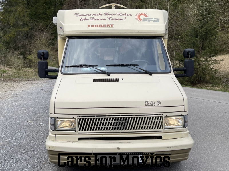 CarsForMovies | Fiat Ducato 290 2.5 Turbo D  1993 Italien Beige Braun Zivilfahrzeug Wohnmobil Baden-Württemberg 6381 camper camping 