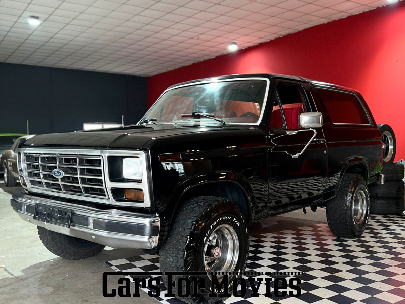 CarsForMovies | Ford Motor Company Bronco 1986 USA Schwarz Rot Zivilfahrzeug Geländewagen Rheinland-Pfalz 6379 