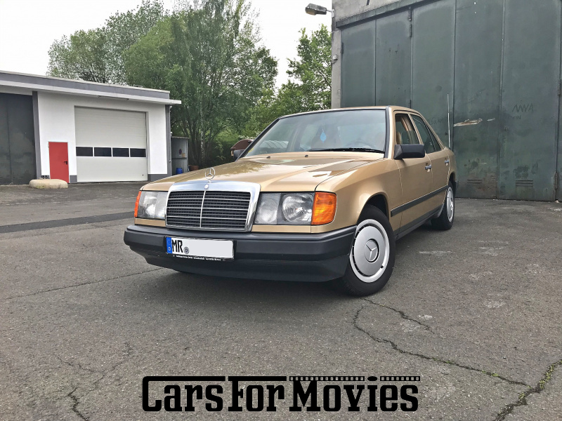 CarsForMovies | Mercedes Benz 200 W124 1986 Deutschland Gold Beige Zivilfahrzeug Limousine Hessen 6384 