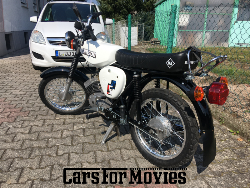 CarsForMovies | Simson S51 Electronic 12V 1989 DDR Weiß Schwarz Zwei- und Dreirad DDR Fahrzeug allgemein Hessen 6397 
