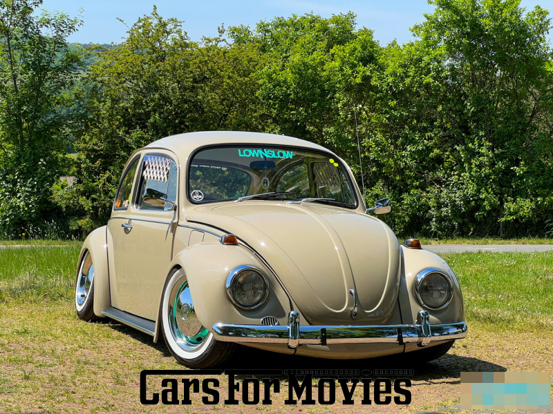 CarsForMovies | VW Käfer 1968 Deutschland Beige Beige Nutzfahrzeug Kleinwagen Rheinland-Pfalz 6437 tuning showcar messe Luftfahrwerk weißwand
