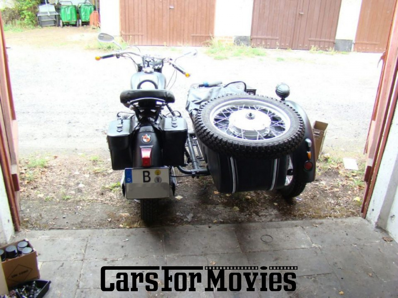 CarsForMovies | Dnepr KMZ 750 - Frieda 1961 Ukraine Schwarz Schwarz Zivilfahrzeug Motorrad Berlin 6610 Gespann Beiwagen