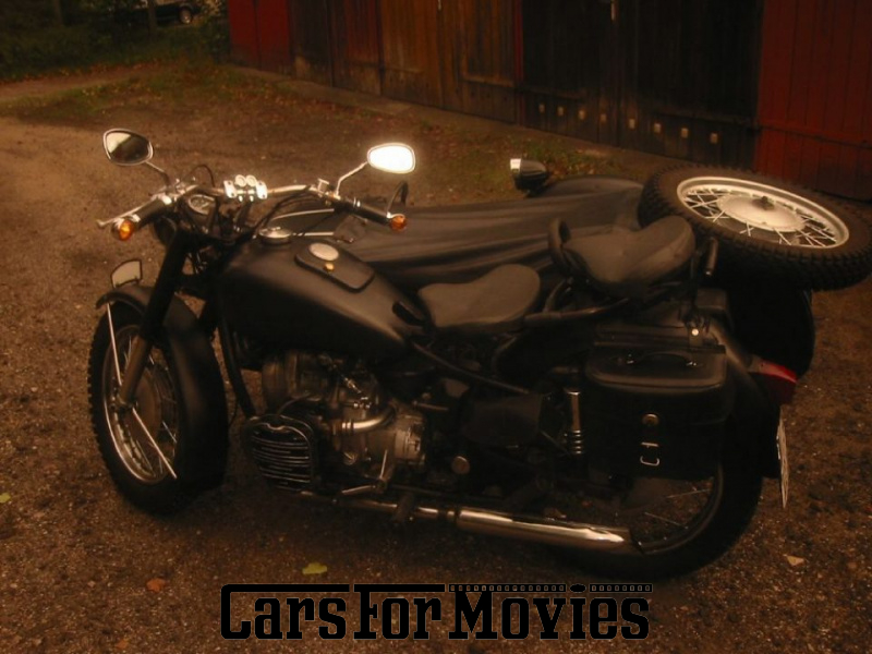 CarsForMovies | Dnepr KMZ 750 - Frieda 1961 Ukraine Schwarz Schwarz Zivilfahrzeug Motorrad Berlin 6610 Gespann Beiwagen