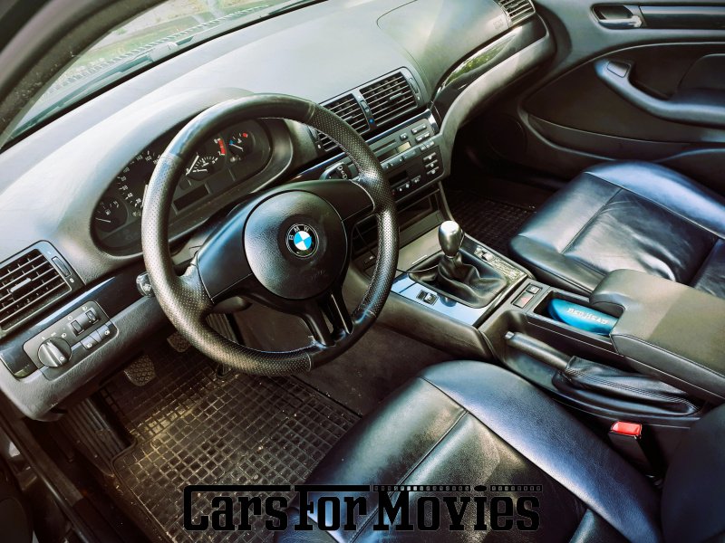 CarsForMovies | BMW BMW E46 320i 1998 Deutschland Schwarz Schwarz Zivilfahrzeug Limousine Berlin 6612 leder
