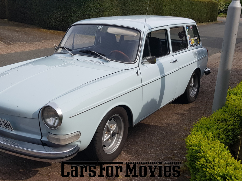 CarsForMovies | VW 1600 Variant  1972 Deutschland Blau Schwarz Zivilfahrzeug Kombi Nordrhein-Westfalen 6617 anhängerkupplung ahk