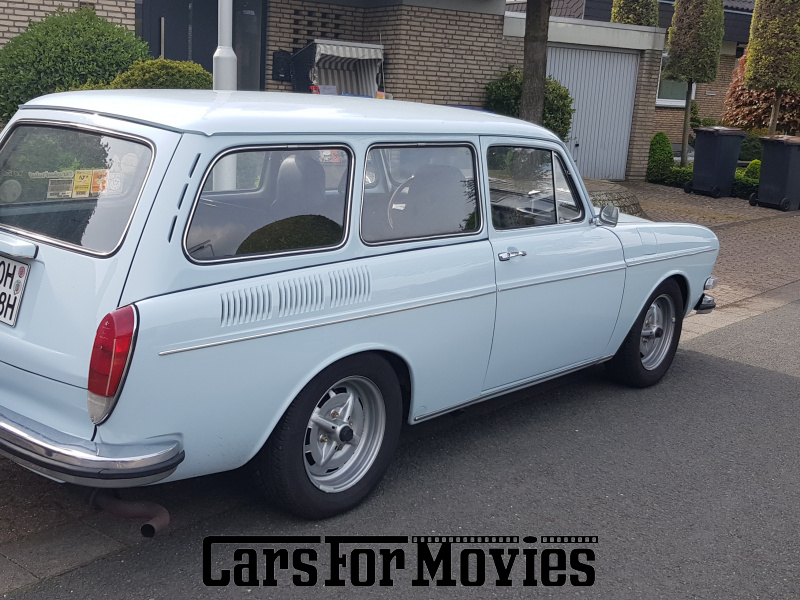 CarsForMovies | VW 1600 Variant  1972 Deutschland Blau Schwarz Zivilfahrzeug Kombi Nordrhein-Westfalen 6617 anhängerkupplung ahk