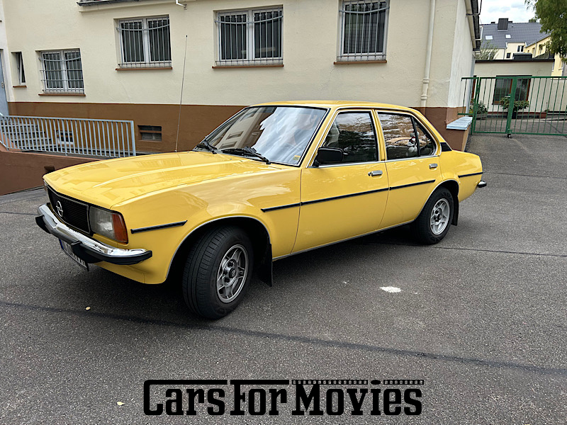 CarsForMovies | Opel Ascona B 1979 Deutschland Gelb Schwarz Zivilfahrzeug Limousine Nordrhein-Westfalen 6650 